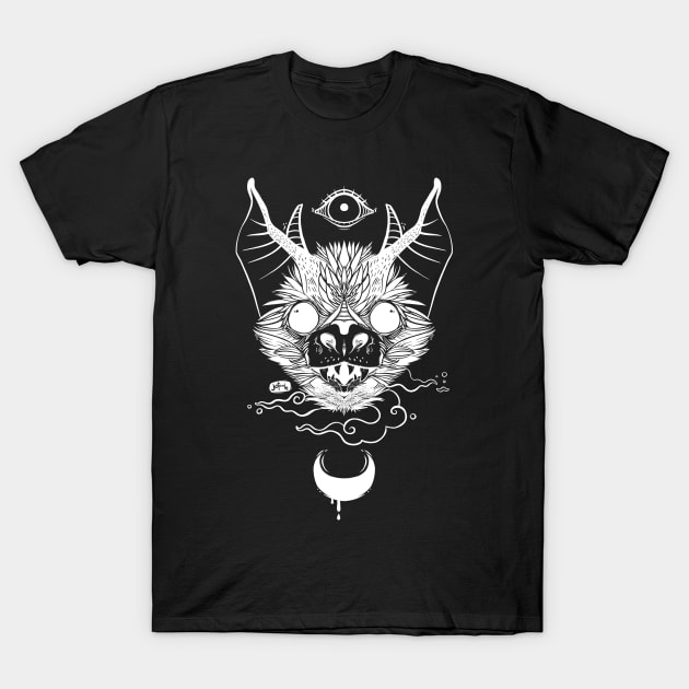 Vampire Bat Art, Chiroptera T-Shirt by cellsdividing